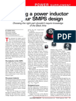 Selecting A Power Inductor For Your SMPS Design