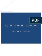 Activity Based Costing