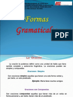 Formas Gramaticales