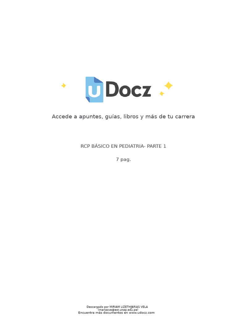 3a RCP Basico en Ped 817968