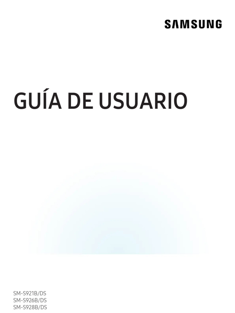 Manual de Usuario Samsung Galaxy S24 Ultra (Español - 206 Páginas ...