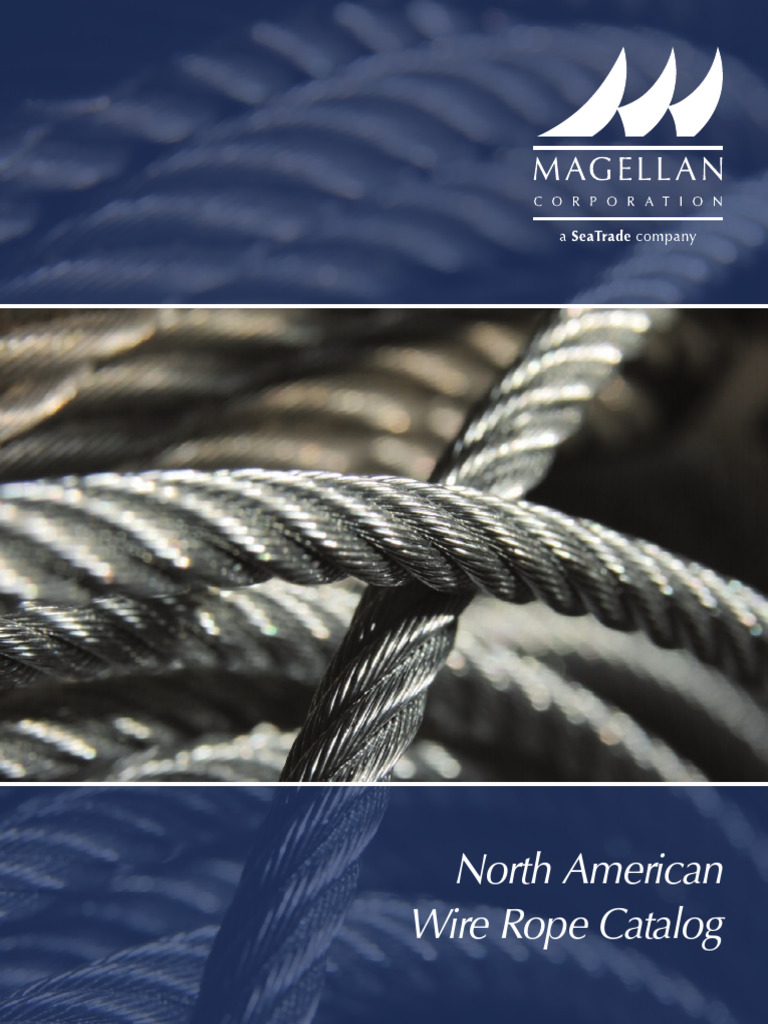 Magellan Wire Rope | PDF | Crane (Machine) | Manufactured Goods