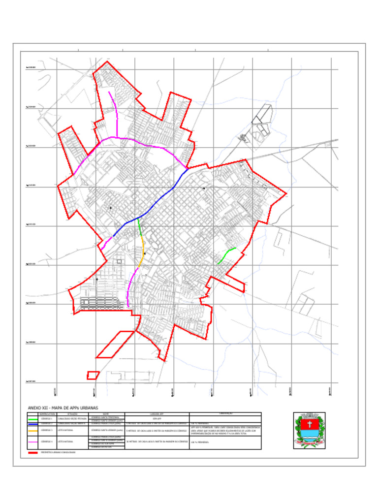 Anexo Xii - Mapa de Apps Urbanas Atualizado-Final 05104147 | PDF