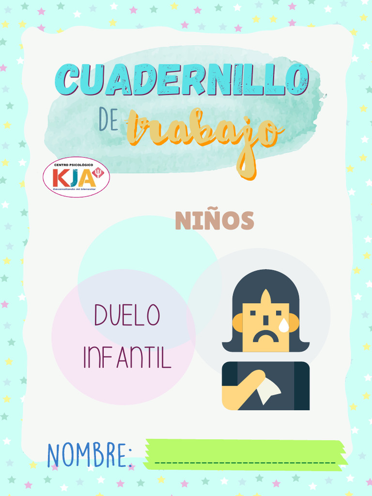 Cuadernillo Duelo Infantil Pdf Dolor Las Emociones