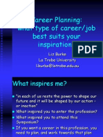 Career Planning: What Type of Career/job Best Suits Your Inspiration?