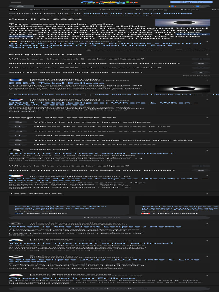 Whens The Next Solar Eclipse