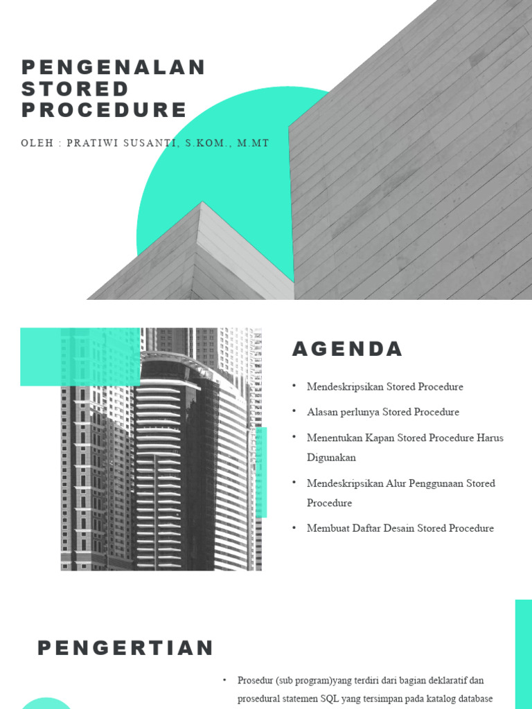 Panduan Lengkap Stored Procedure MySQL | PDF