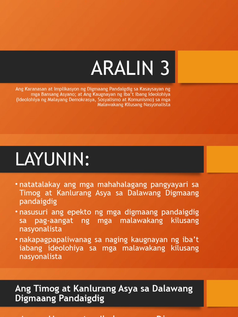 ARALIN 3 Week 4 | PDF