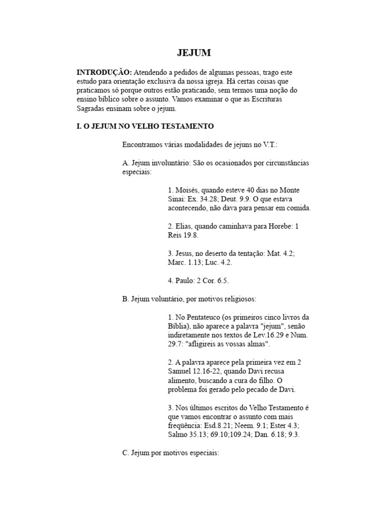 Jejum 2 Pdf Jejum Oração