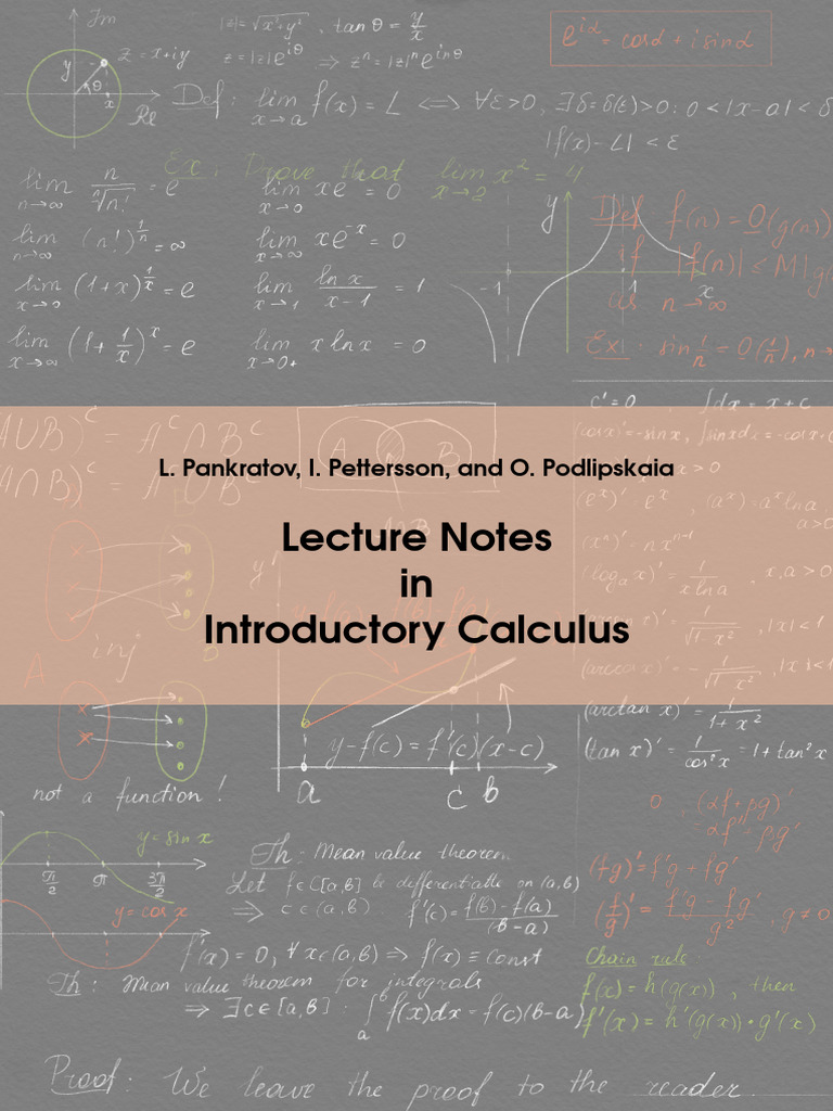 Introduction To Calculus Part I | PDF | Real Number | Limit (Mathematics)