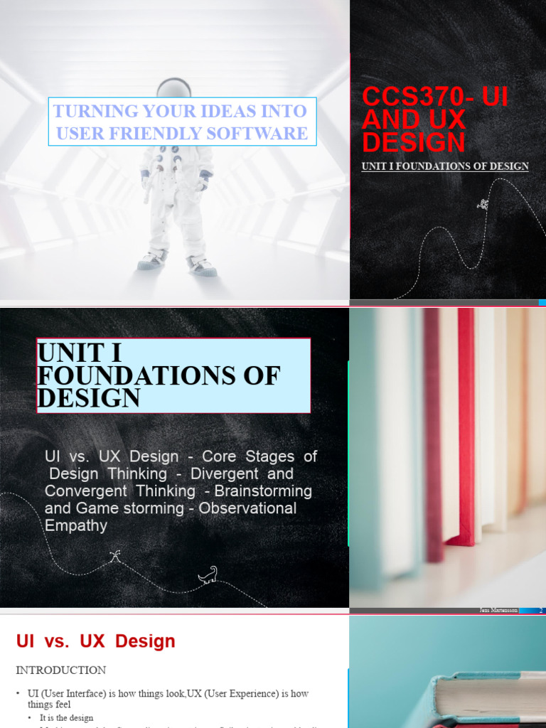 Ccs370 - Ui and Ux Design | PDF | User Interface | Human–Machine ...