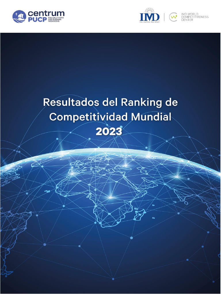 Resultados Del Ranking de Competitividad Mundial 2023 | PDF | Paridad ...
