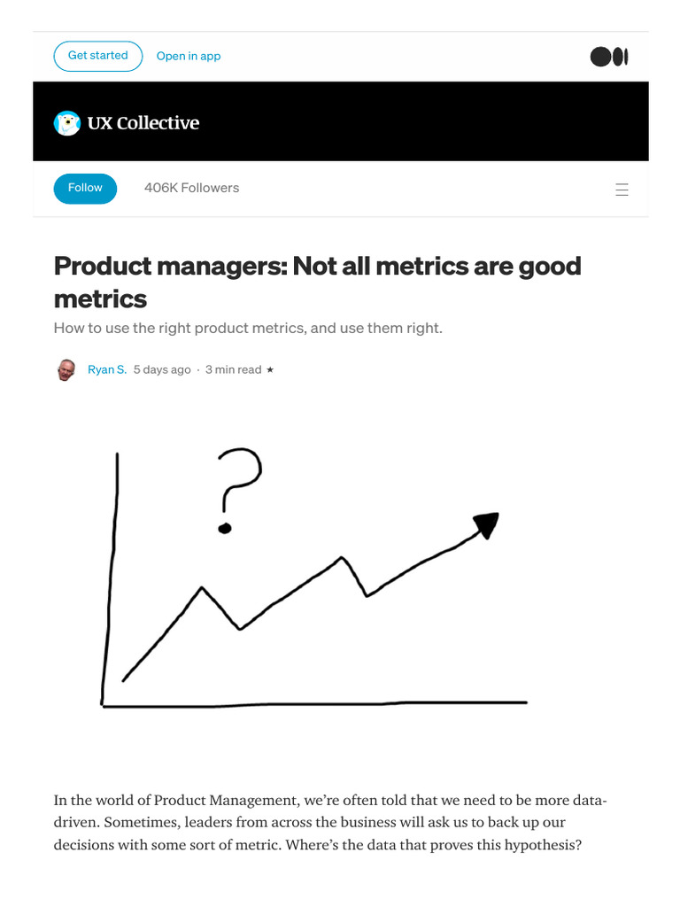 Product+managers:+Not+all+metrics+are+good+metrics+ - +by+Ryan+S ...