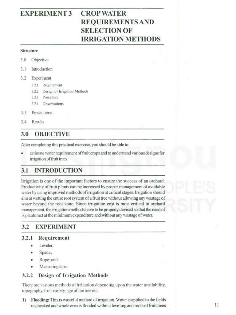 Crop Selection Experiment | PDF | Irrigation | Agronomy