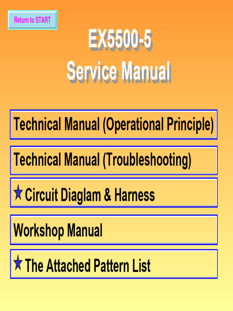 EX5500-5 Service Manual | PDF