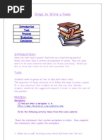 Download Steps to Write a Poem Word by Monica SN7538176 doc pdf