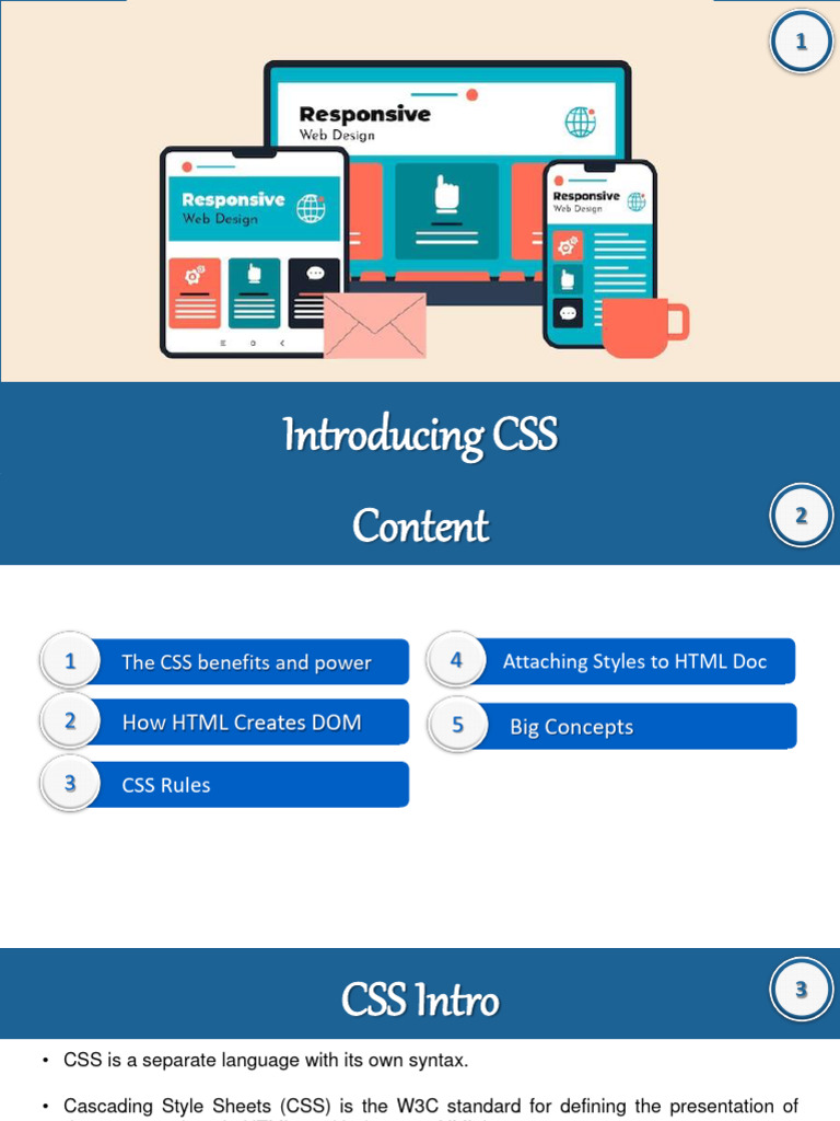 CSS Basics: Benefits and Implementation | PDF | Html | Web Standards