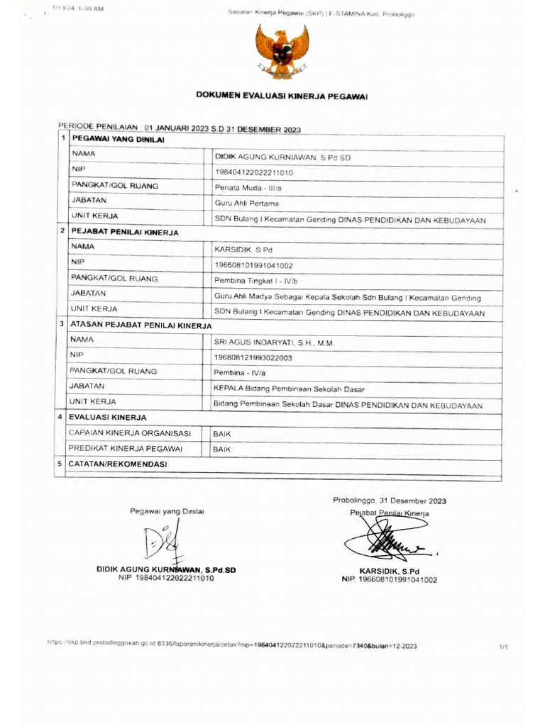 SKP Didik 2023 | PDF