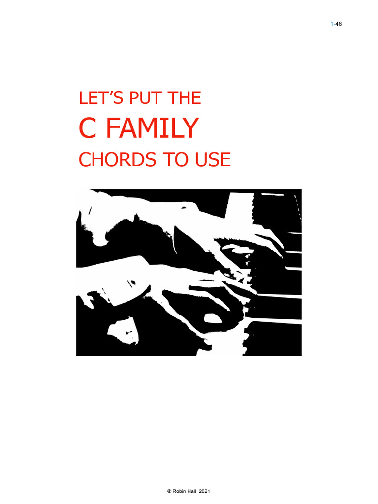C Family Chords and Straight Beat Guide | PDF | Chord (Music) | Music ...