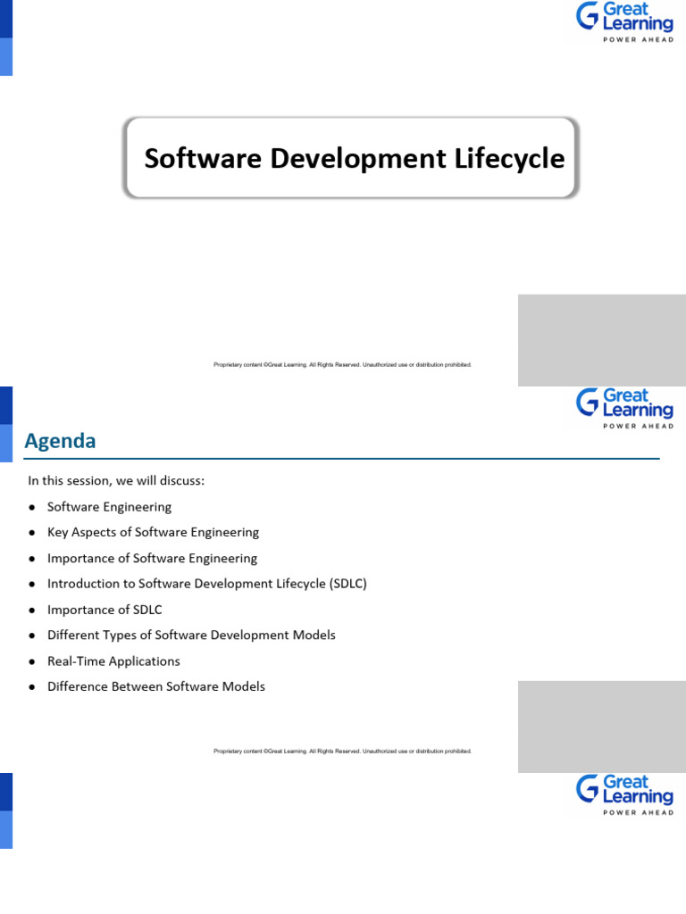 Software Development Life Cycle | PDF | Software Testing | Software ...