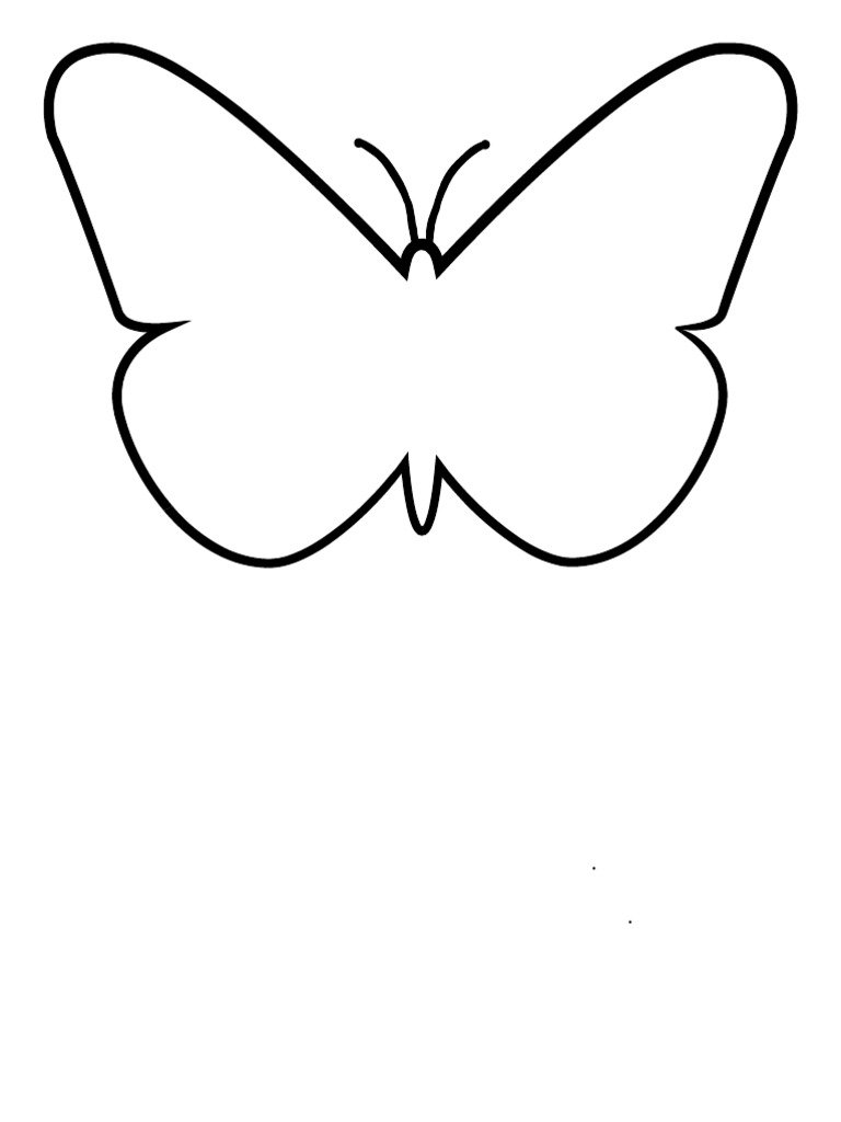 Butterfly Pdf Printable Free Download