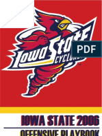 2006 Iowa State University Offense Playbook