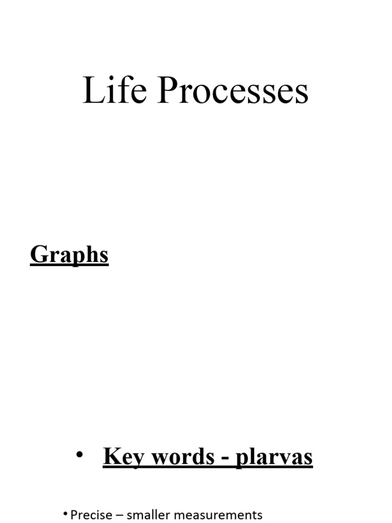 Biology life processes pdf