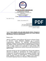 28 11 2011 Nuovo Appello Stato Giustizia Italiana Proposte