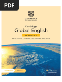Cambridge Global English Workbook - 7
