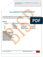 Teradada 13 Installation Guide