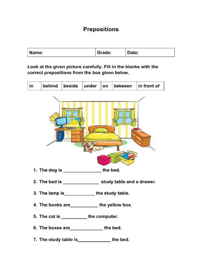 Preposition | PDF