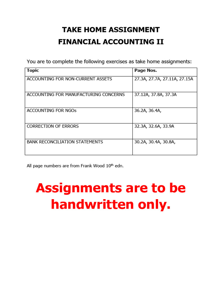 002 End of Term Assignments | PDF | Finance & Money Management ...