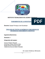 Tipología de Los Textos Académicos FINAL