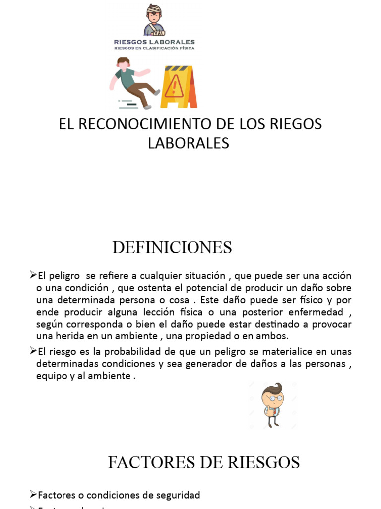 Evaluación y Control de Riesgos Laborales | PDF | Riesgo | Evaluación ...