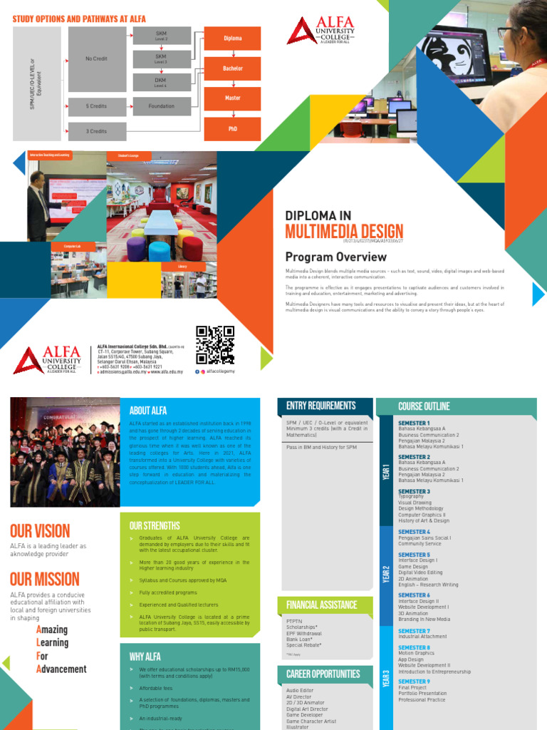 Diploma In Multimedia Design Pdf Multimedia