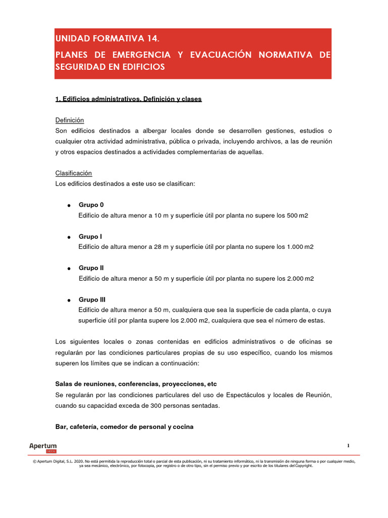 Planes de Emergencia y Evacuacion | PDF | Derechos de autor | Defensa Civil