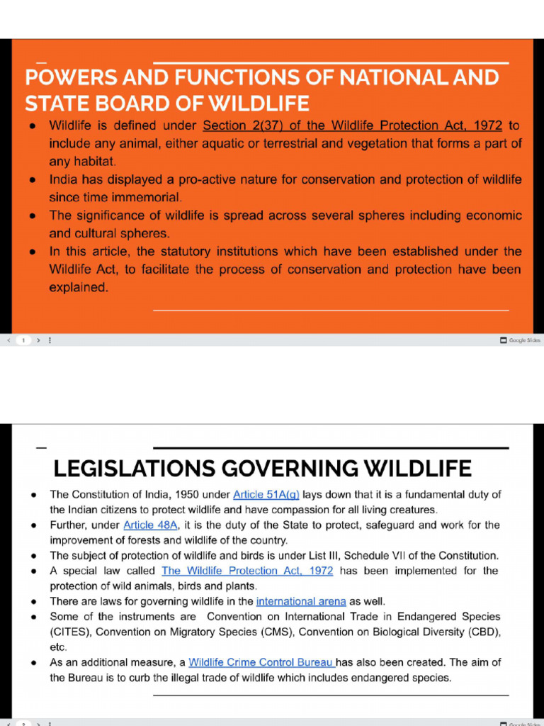 National & State Wildlife Board | PDF