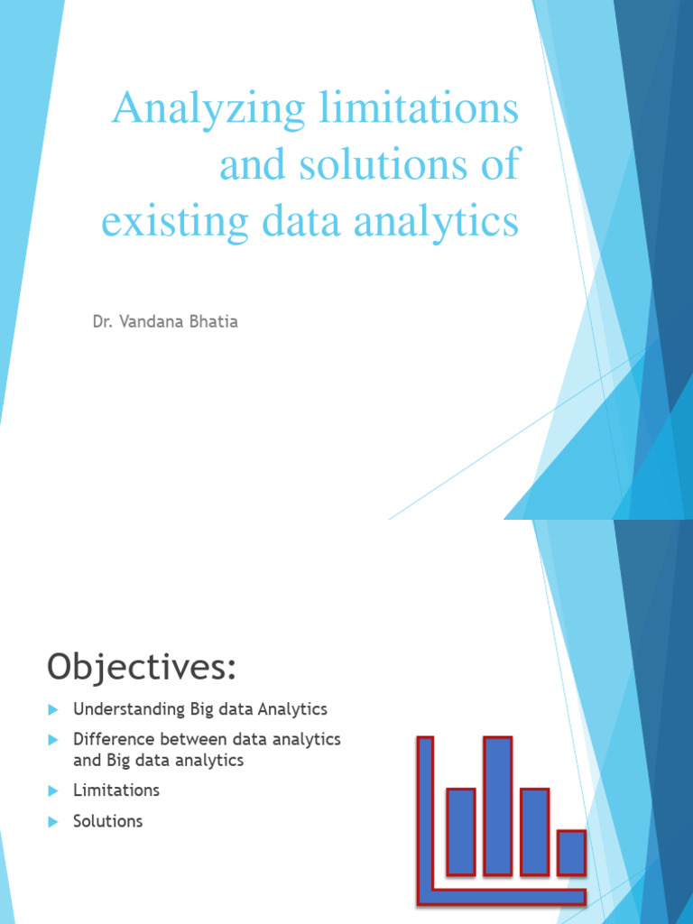 Analyzing Limitations and Solutions of Existing Data Analytics | PDF ...