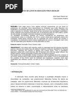 Atividade 11° Semana - Lutas em Contexto Comunitário e Regional | PDF