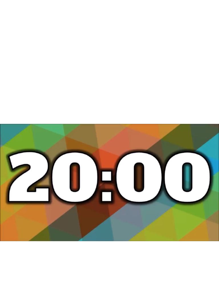 Fall Timer 20 Minutes