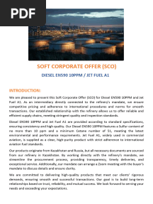 Sco - Diesel En590 10PPM - Jet Fuel A1