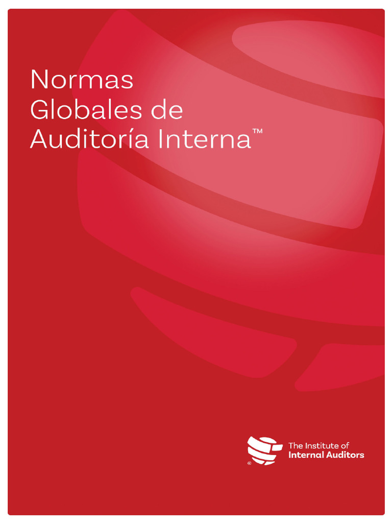 GLOBAL INTERNAL AUDIT STANDARDS PDF intelligence overview