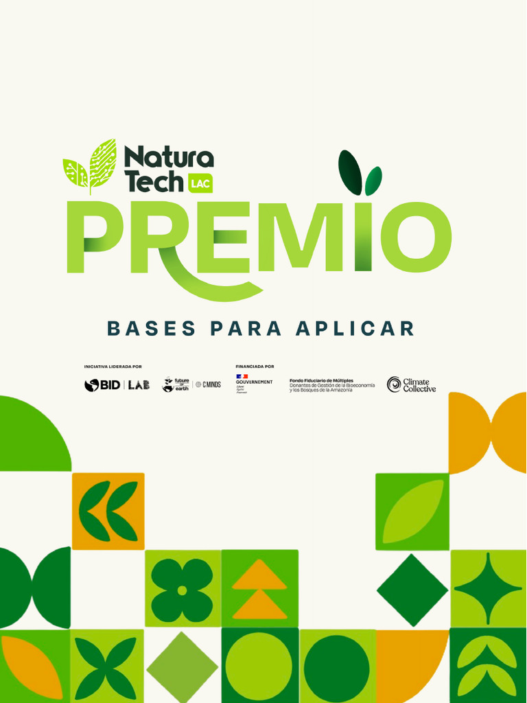 Bases para Aplicar - Premio NaturaTech LAC - 2024 | PDF | Deforestación ...
