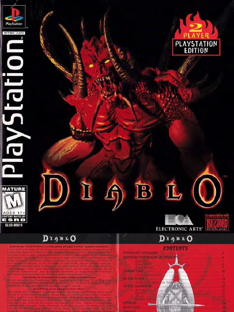 Diablo PS1 (Colored) PDF