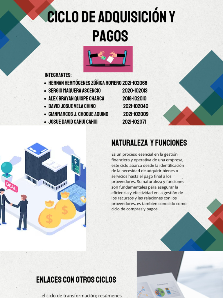Ciclo de Adquisición y Pagos | PDF | Business | Economias