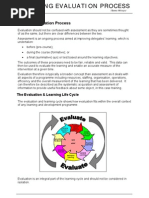 Download Training Evaluation process by witoyo SN7539863 doc pdf