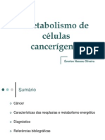 Seminario - Metabolismo em Células Cancerígenas