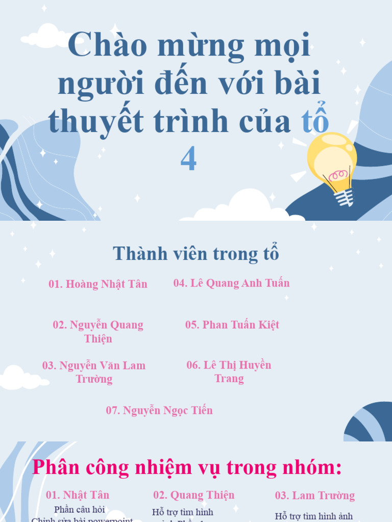 Chào mừng mọi người đến với bài thuyết trình của | PDF