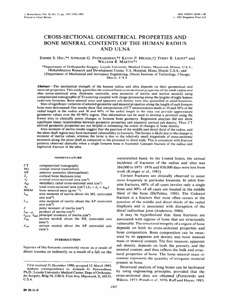 1993 hsu radius 50 download free pdf musculoskeletal system