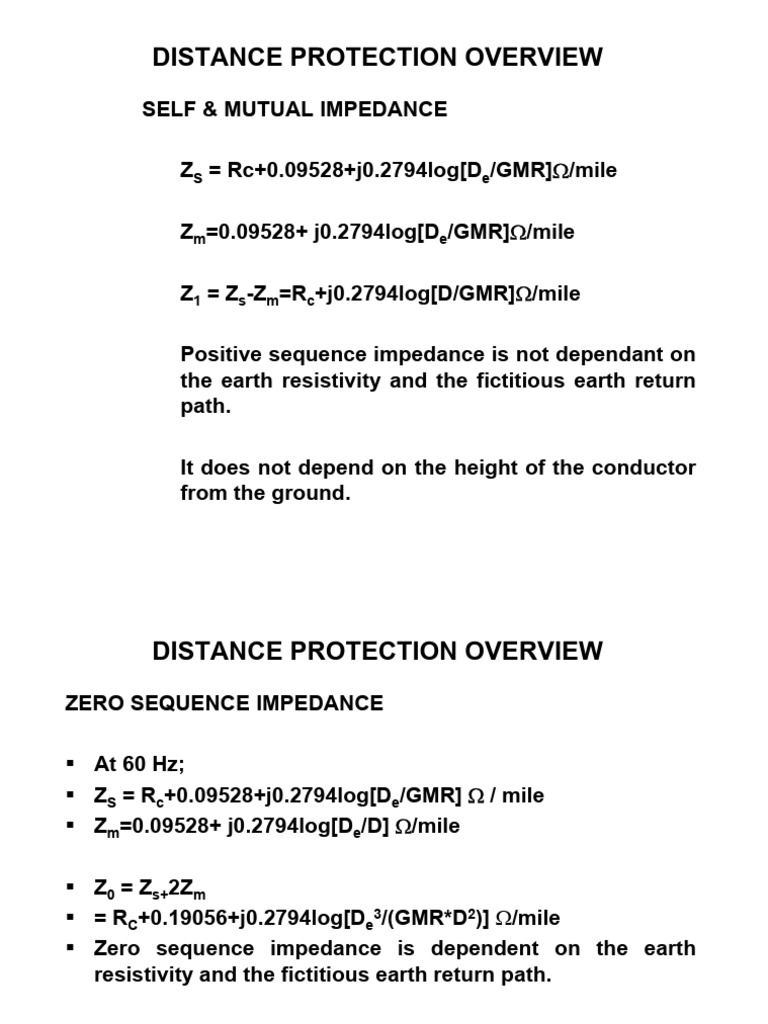 Distance Protection Part - 2 | PDF | Electrical Impedance | Electronic ...